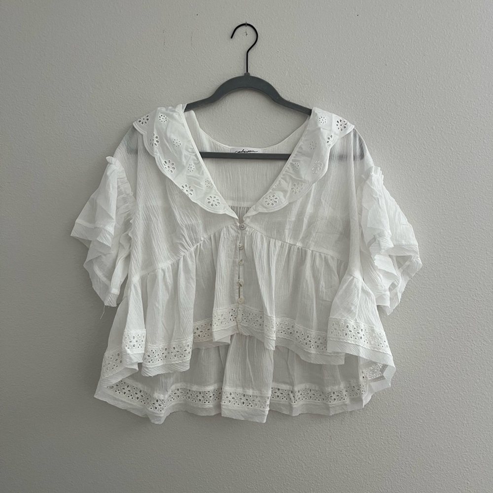NWOT CJLA Mila Blouse Size Small